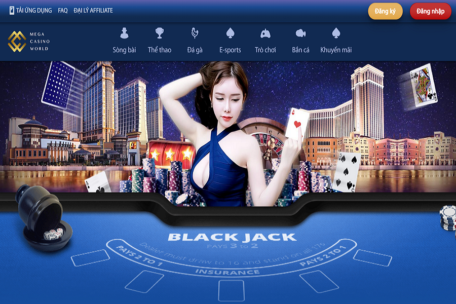 Trang web đá gà online hàng đầu Việt Nam - Mega Casino World